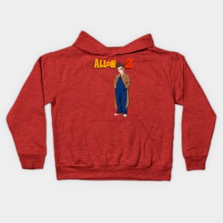 Allon-Z! - (Red) Kids Hoodie